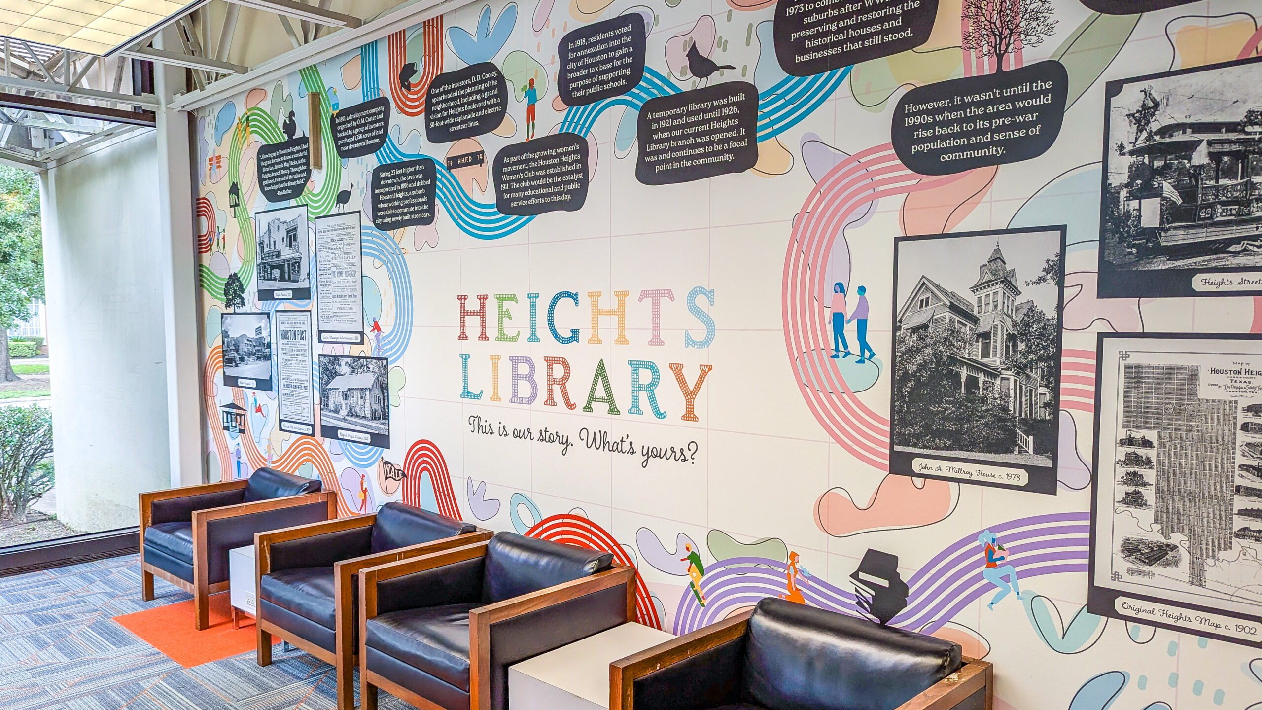 photo of a mural dedicated to Dr. Shannon Walker at the Walker Neighborhood Library